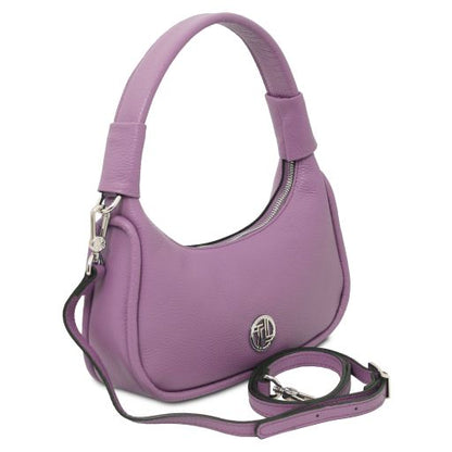 Bordeaux leather Handbags Michelle - by Tuscany Leather