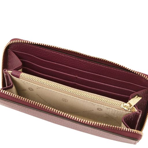 Financier - Exclusive zip around leather wallet