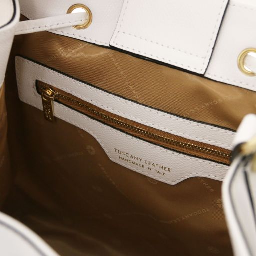 Cognac leather Handbags Minerva - by Tuscany Leather