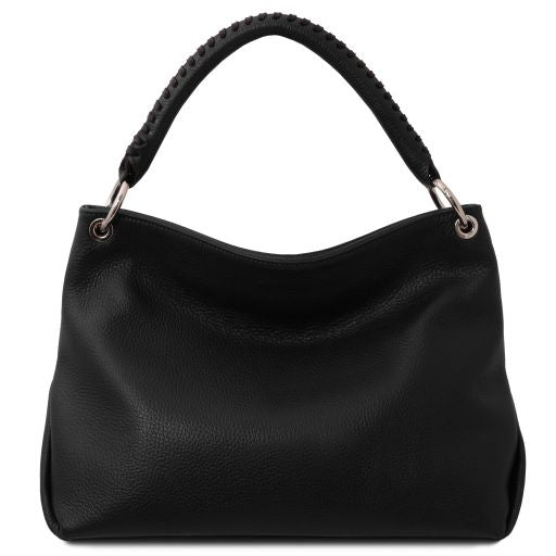 Black leather Handbags TL by Tuscany Leather