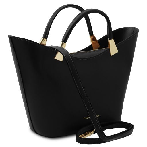 Black leather Handbags TL by Tuscany Leather