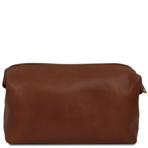 Smarty - Leather toiletry bag - Large size