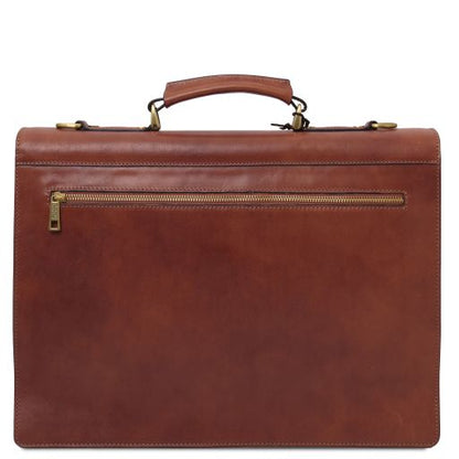 Natural leather Briefcases Cremona - by Tuscany Leather