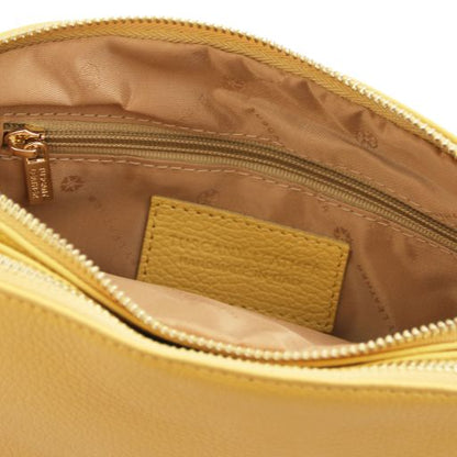 Lily - Soft leather shoulder bag