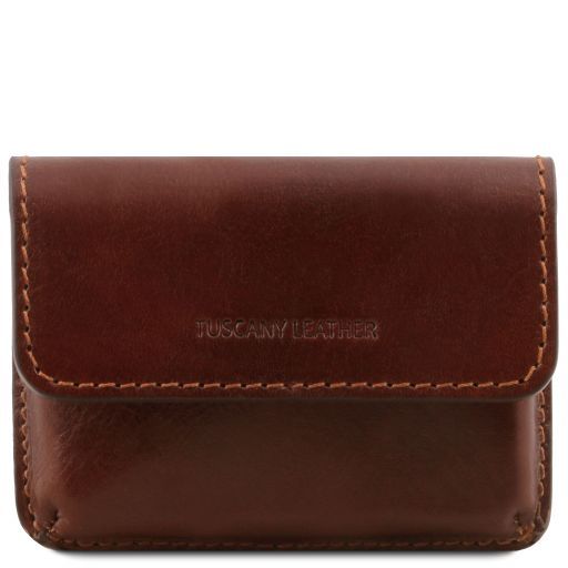 Brown leather Travel Accessories Exclusive by Tuscany Leather