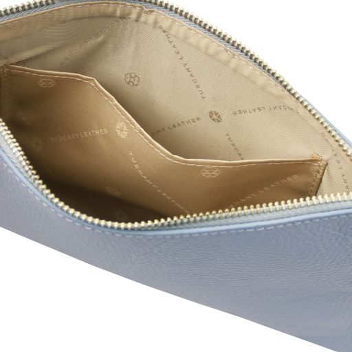 Coffee leather Handbags Diva - by Tuscany Leather