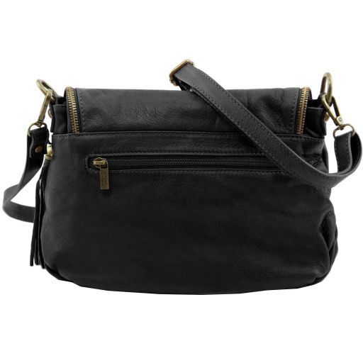 TL Bag - Soft leather shoulder bag with tassel detail