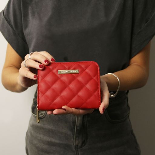 Teti - Exclusive zip around soft leather wallet