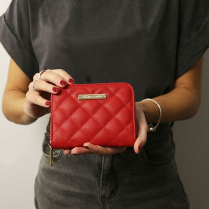 Teti - Exclusive zip around soft leather wallet