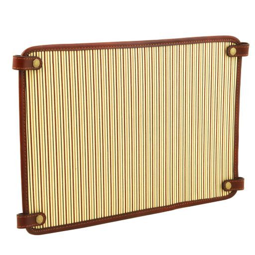 Dark Brown leather Travel Accessories TL Smart by Tuscany Leather