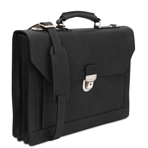 Natural leather Briefcases Cremona - by Tuscany Leather