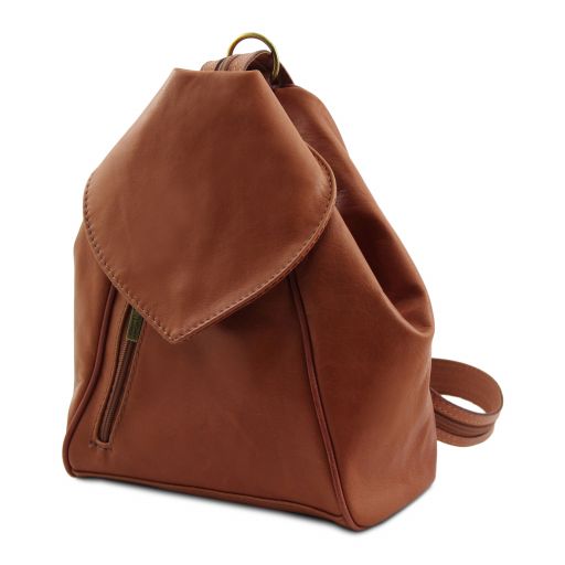 Brown leather Backpacks Delhi - by Tuscany Leather
