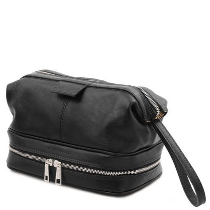 Jacob - Leather toilet bag