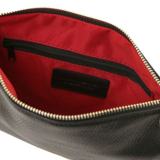 Lipstick Red leather Handbags TL by Tuscany Leather