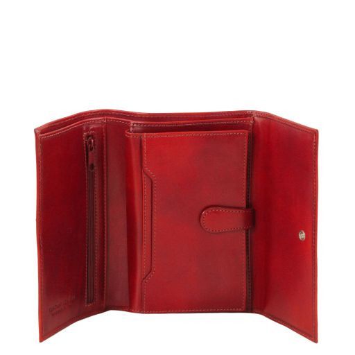 Exclusive 4 fold leather wallet for women