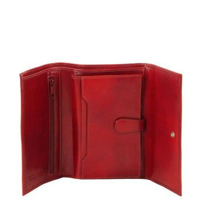 Exclusive 4 fold leather wallet for women