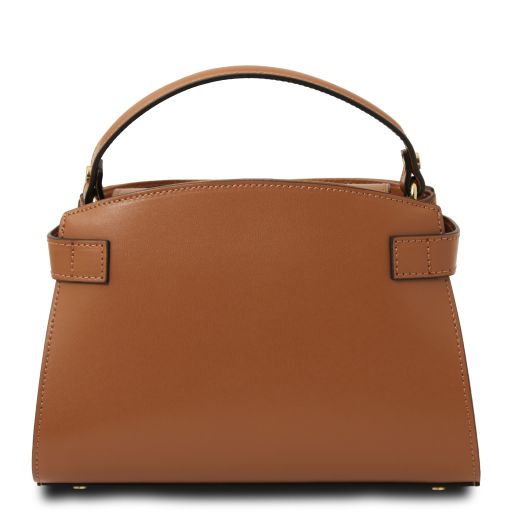 Coffee leather Handbags Maisy - by Tuscany Leather