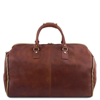 Black leather Garment Bags Antigua - by Tuscany Leather