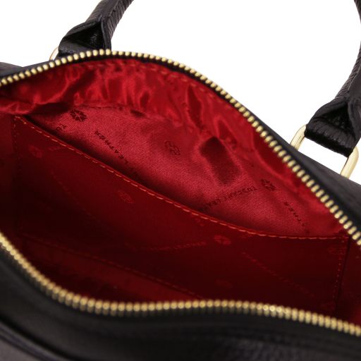 White leather Handbags Mousse - by Tuscany Leather