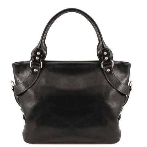 Ilenia - Leather shoulder bag