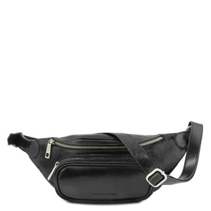 Leather fanny pack
