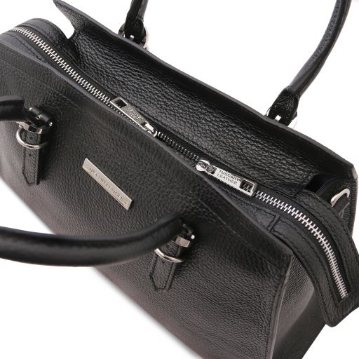 Black leather Handbags TL by Tuscany Leather