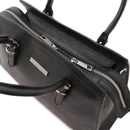 Black leather Handbags TL by Tuscany Leather