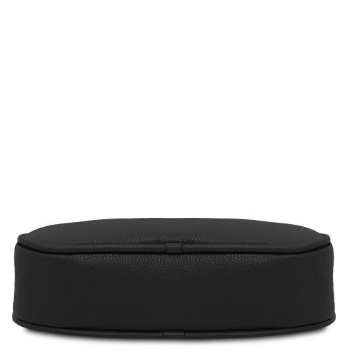 Black leather Handbags Michelle - by Tuscany Leather