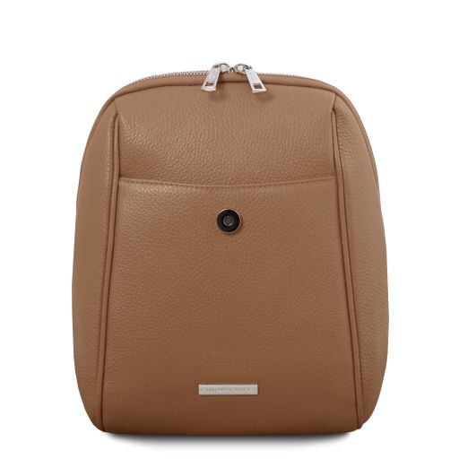 Black leather Backpacks TL by Tuscany Leather