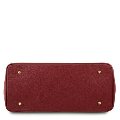 Red leather Handbags TL by Tuscany Leather