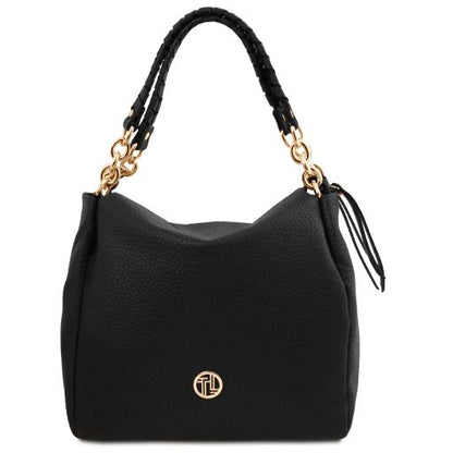 Amy - Soft leather shopping bag
