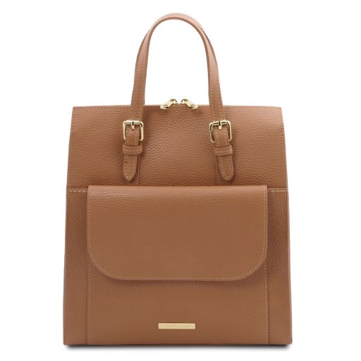 Caramel leather Backpacks TL by Tuscany Leather