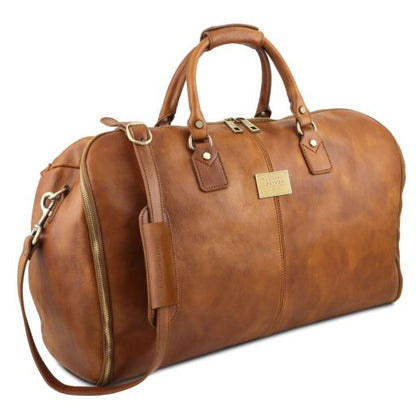 Black leather Garment Bags Antigua - by Tuscany Leather