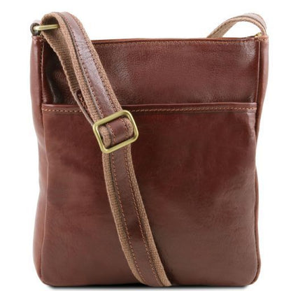 Brown leather Satchels Jason - by Tuscany Leather