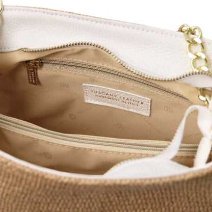 Beige leather Handbags TL by Tuscany Leather