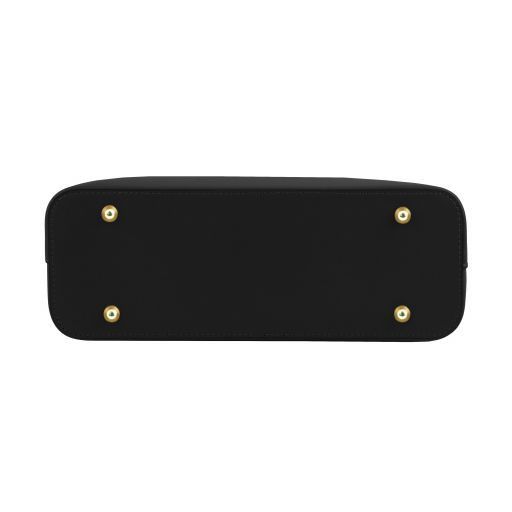 Red leather Handbags Olimpia - by Tuscany Leather