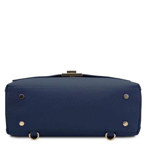 Black leather Handbags Silene - by Tuscany Leather