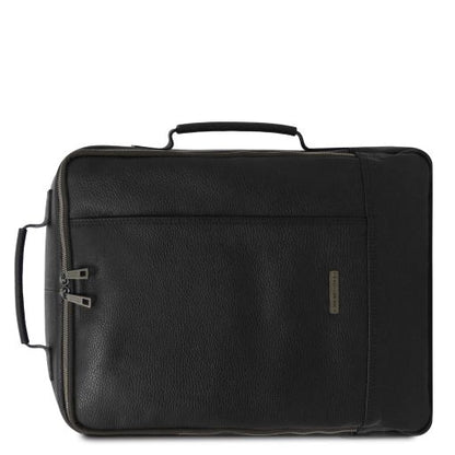 Dark Blue leather Backpacks Brooklyn - by Tuscany Leather