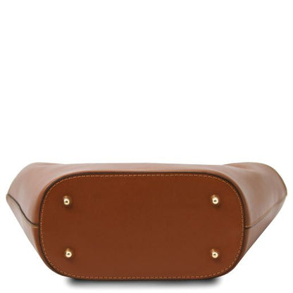 Black leather Handbags TL by Tuscany Leather