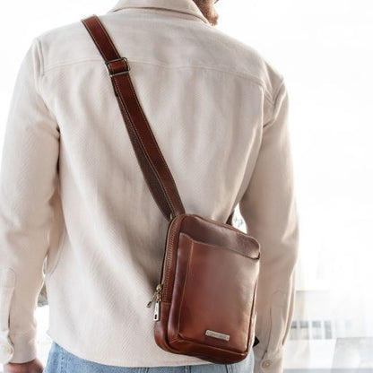 Mark - Leather Crossbody Bag