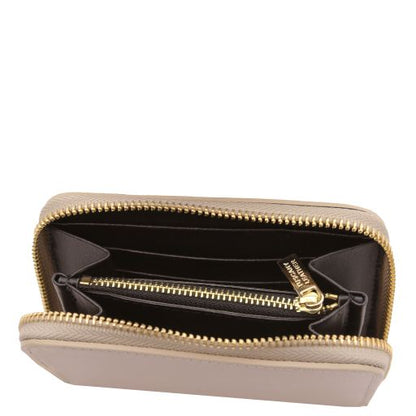 Leda - Exclusive zip around leather wallet