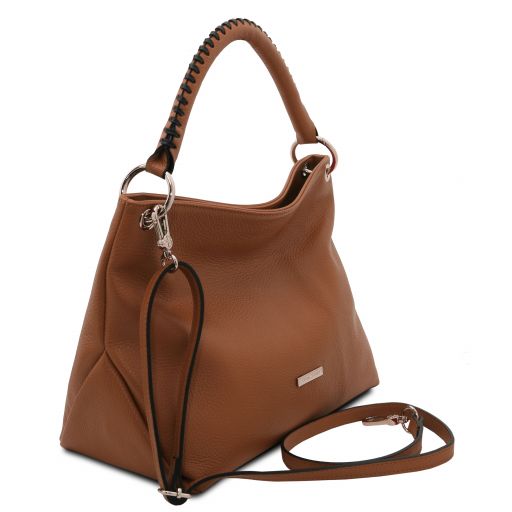 Black leather Handbags TL by Tuscany Leather