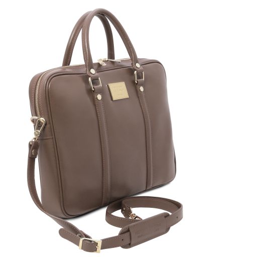 Prato - Exclusive Saffiano leather laptop case