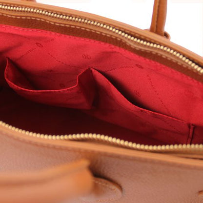 Red leather Handbags TL by Tuscany Leather