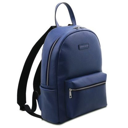 Grey leather Backpacks Dakota - by Tuscany Leather