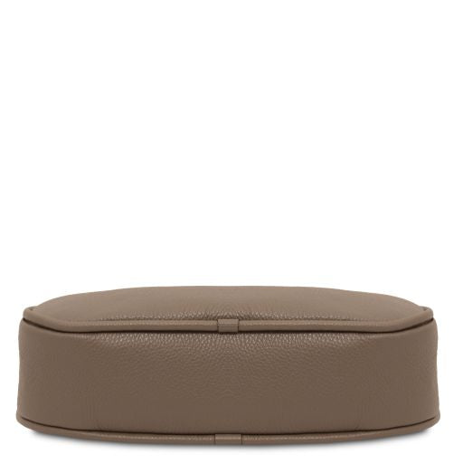 Black leather Handbags Michelle - by Tuscany Leather