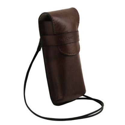 Red leather Travel Accessories Exclusive by Tuscany Leather