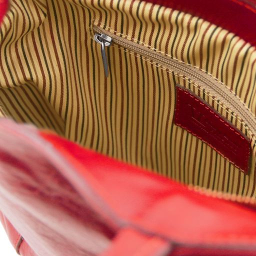 Patty - Leather convertible backpack shoulderbag