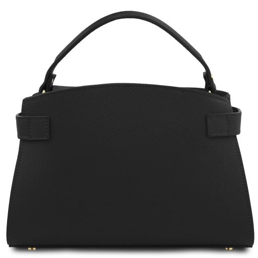 Black leather Handbags Maisy - by Tuscany Leather