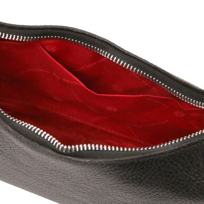 Bordeaux leather Handbags Michelle - by Tuscany Leather